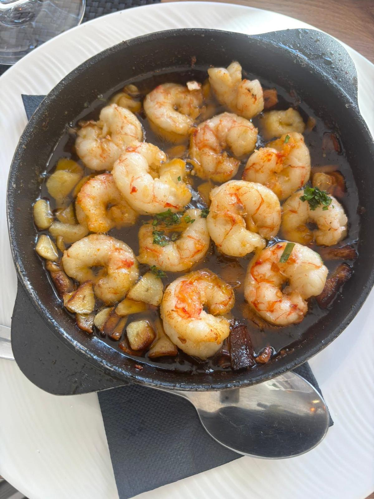Gambas al ajillo