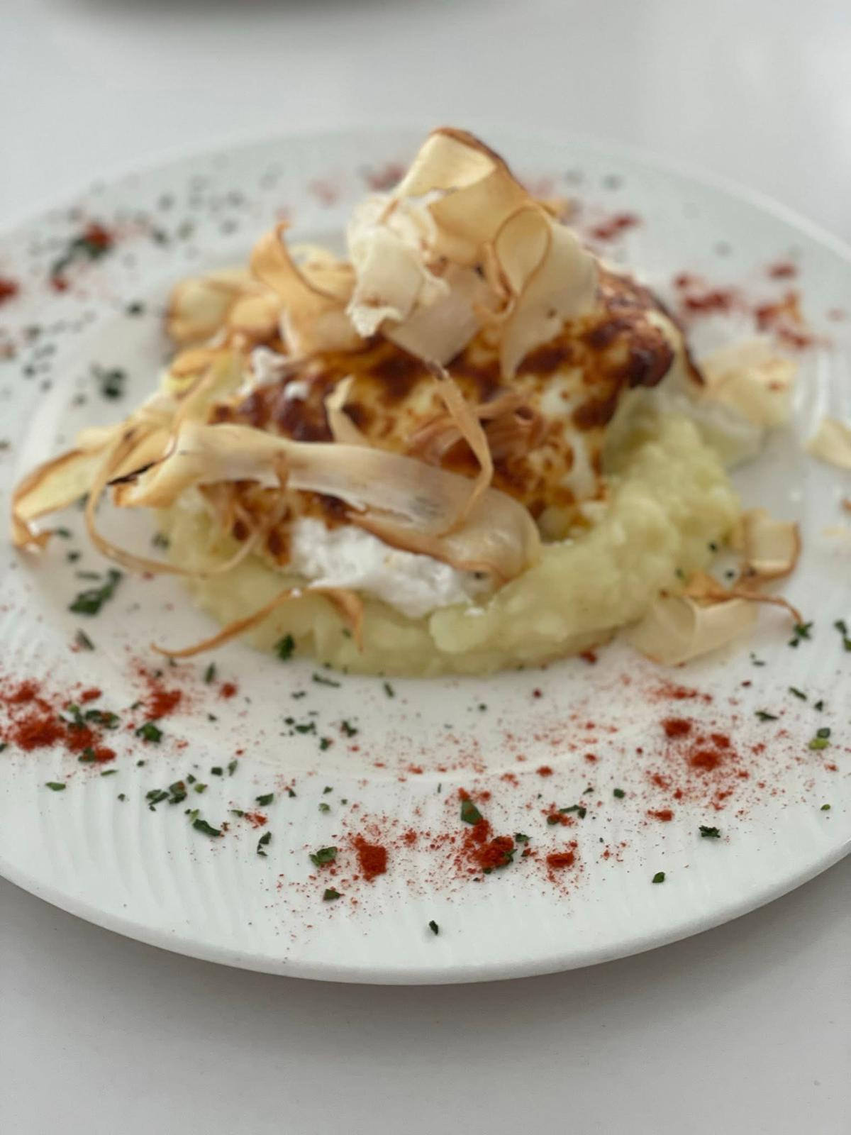 Bacalao gratinado